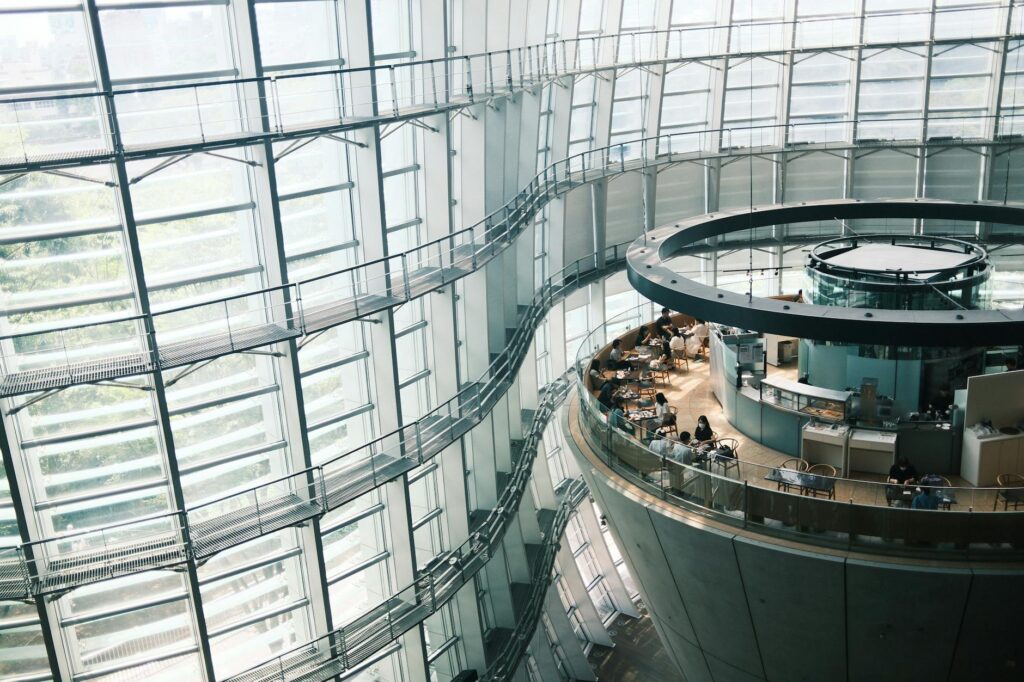 contemporary architecture in tokyo art gallery
