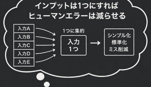 情報は「入口」を減らすと、会社が変わる。データ整合の手間をなくす業務設計の話
